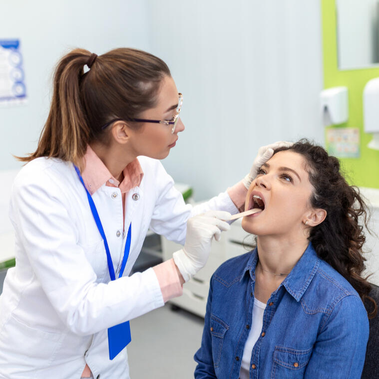 Throat test